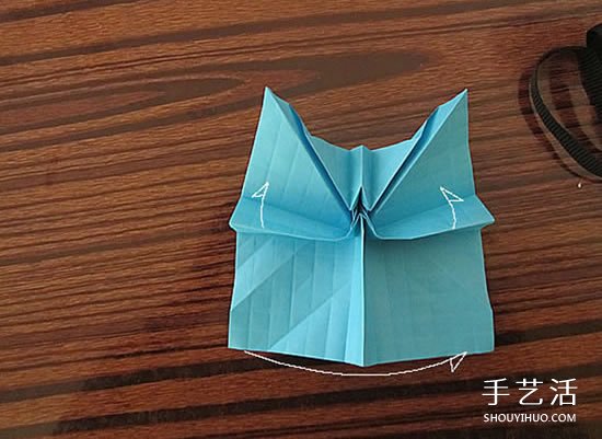 骷髅头的折纸方法图解 怎么折骷髅头的过程(图13) 骷髅头的折纸方法图解 怎么折骷髅头的过程(图13)