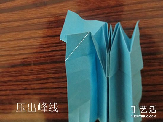 骷髅头的折纸方法图解 怎么折骷髅头的过程(图18) 骷髅头的折纸方法图解 怎么折骷髅头的过程(图18)