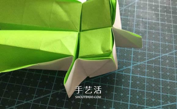 拼图零片的折纸方法 手工折纸拼图的图解教程(图16) 拼图零片的折纸方法 手工折纸拼图的图解教程(图16)