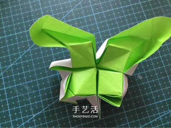 拼图零片的折纸方法 手工折纸拼图的图解教程(图17) 拼图零片的折纸方法 手工折纸拼图的图解教程(图17)