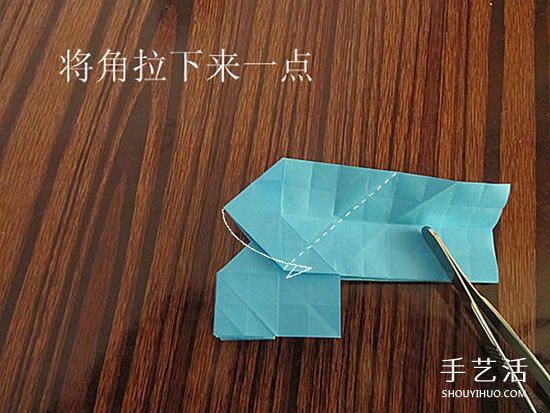 骷髅头的折纸方法图解 怎么折骷髅头的过程(图20) 骷髅头的折纸方法图解 怎么折骷髅头的过程(图20)