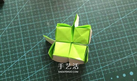 拼图零片的折纸方法 手工折纸拼图的图解教程(图18) 拼图零片的折纸方法 手工折纸拼图的图解教程(图18)