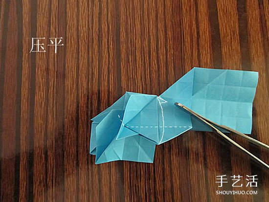 骷髅头的折纸方法图解 怎么折骷髅头的过程(图21) 骷髅头的折纸方法图解 怎么折骷髅头的过程(图21)