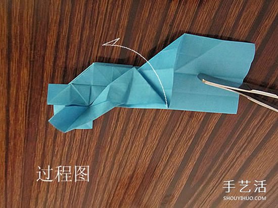 骷髅头的折纸方法图解 怎么折骷髅头的过程(图25) 骷髅头的折纸方法图解 怎么折骷髅头的过程(图25)