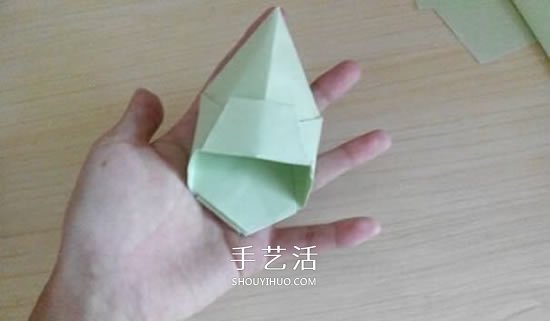 简易高跟鞋的折法图解 手工折纸高跟鞋的方法(图13) 简易高跟鞋的折法图解 手工折纸高跟鞋的方法(图13)