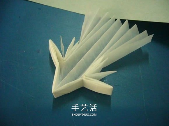 龙头戒指的折纸方法 手工折纸龙头戒图解教程(图7) 龙头戒指的折纸方法 手工折纸龙头戒图解教程(图7)