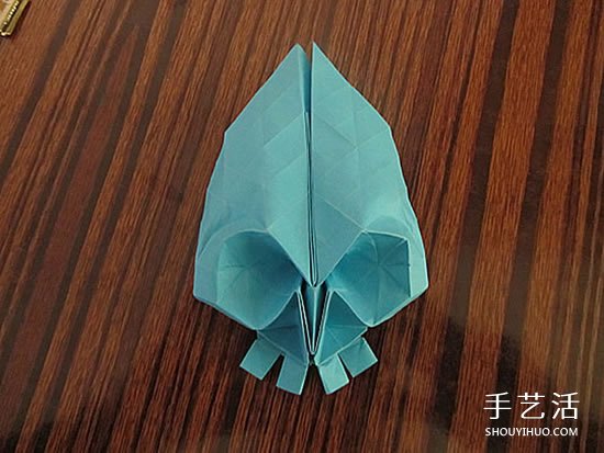 骷髅头的折纸方法图解 怎么折骷髅头的过程(图36) 骷髅头的折纸方法图解 怎么折骷髅头的过程(图36)