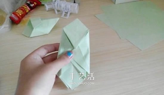 简易高跟鞋的折法图解 手工折纸高跟鞋的方法(图22) 简易高跟鞋的折法图解 手工折纸高跟鞋的方法(图22)