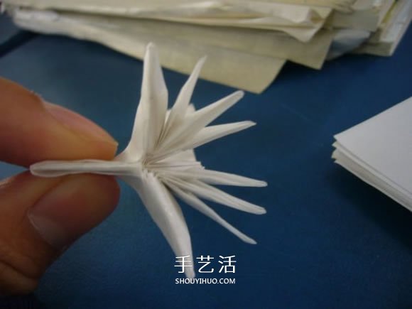 龙头戒指的折纸方法 手工折纸龙头戒图解教程(图15) 龙头戒指的折纸方法 手工折纸龙头戒图解教程(图15)