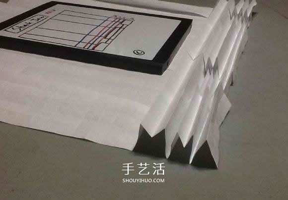 鲨鱼嘴的折纸方法图解 怎么折鲨鱼嘴步骤图(图29)