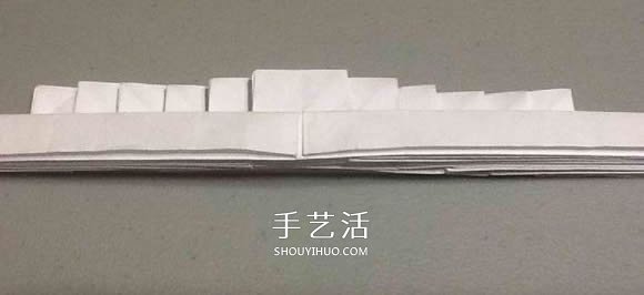 鲨鱼嘴的折纸方法图解 怎么折鲨鱼嘴步骤图(图41)