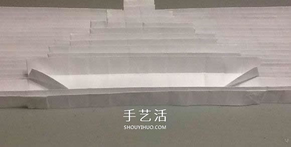 鲨鱼嘴的折纸方法图解 怎么折鲨鱼嘴步骤图(图43)