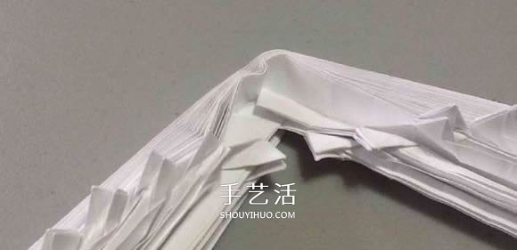鲨鱼嘴的折纸方法图解 怎么折鲨鱼嘴步骤图(图53)