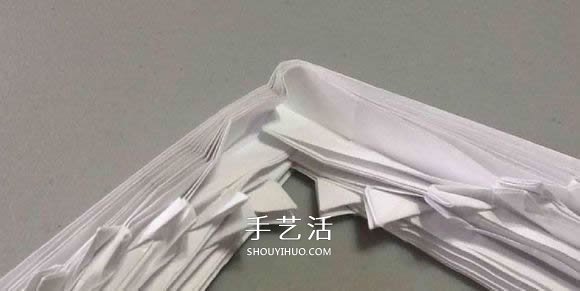 鲨鱼嘴的折纸方法图解 怎么折鲨鱼嘴步骤图(图54)
