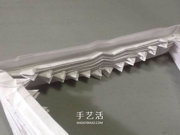 鲨鱼嘴的折纸方法图解 怎么折鲨鱼嘴步骤图(图60)