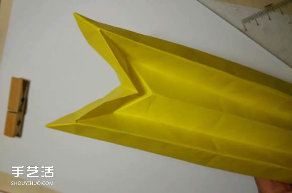 折纸元宵的折法图解教程 包括盛元宵的勺子(图7) 折纸元宵的折法图解教程 包括盛元宵的勺子(图7)