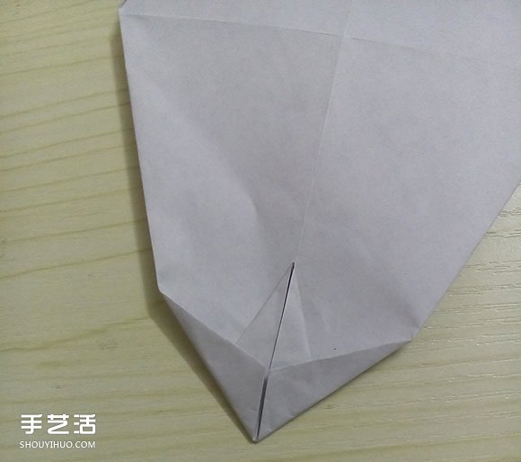 折纸折叠小刀的折法 手工折可折叠弹簧刀图解(图9) 折纸折叠小刀的折法 手工折可折叠弹簧刀图解(图9)