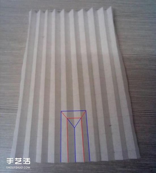 美丽天使的折纸方法 手工折叠立体天使图解(图16) 美丽天使的折纸方法 手工折叠立体天使图解(图16)