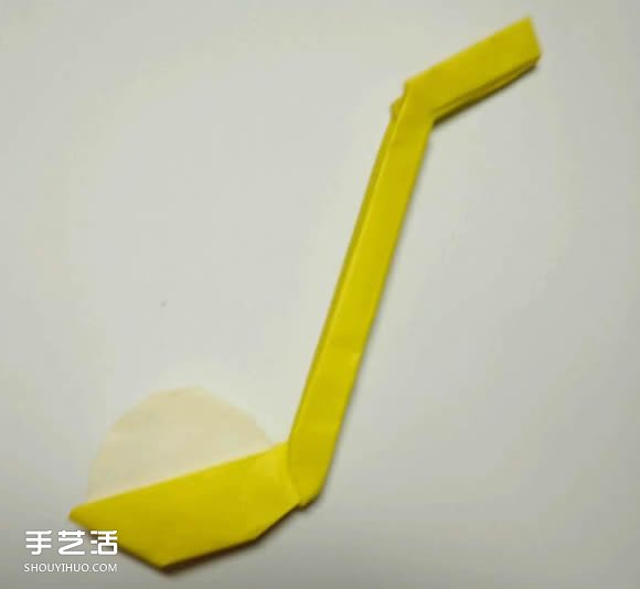 折纸元宵的折法图解教程 包括盛元宵的勺子(图15) 折纸元宵的折法图解教程 包括盛元宵的勺子(图15)