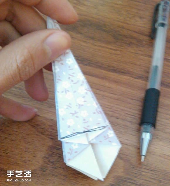 DIY油纸伞制作教程 迷你油纸伞的折叠图解(图6) DIY油纸伞制作教程 迷你油纸伞的折叠图解(图6)