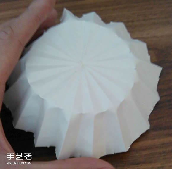 DIY油纸伞制作教程 迷你油纸伞的折叠图解(图9) DIY油纸伞制作教程 迷你油纸伞的折叠图解(图9)