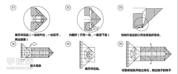 纸币折纸照相机图解 美金折相机的折法详解(图6) 纸币折纸照相机图解 美金折相机的折法详解(图6)