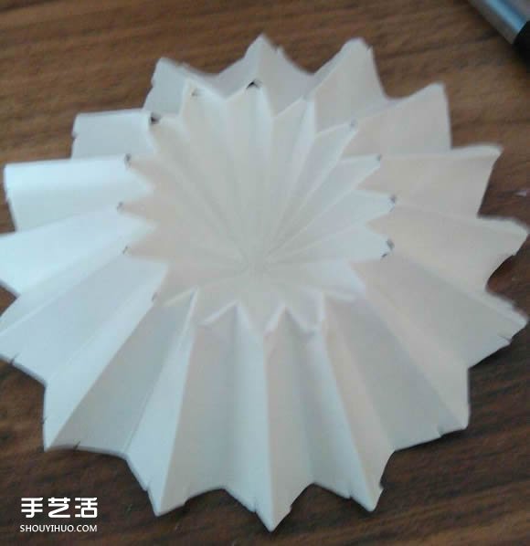 DIY油纸伞制作教程 迷你油纸伞的折叠图解(图11) DIY油纸伞制作教程 迷你油纸伞的折叠图解(图11)