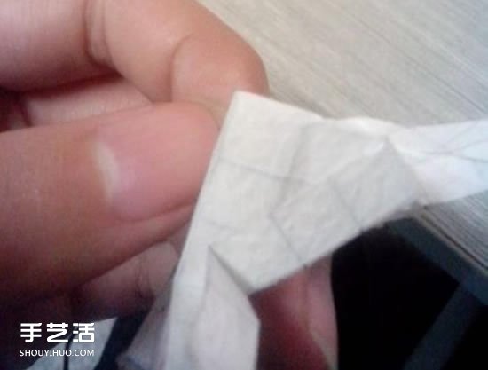美丽天使的折纸方法 手工折叠立体天使图解(图34) 美丽天使的折纸方法 手工折叠立体天使图解(图34)