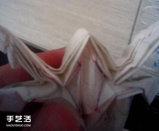 美丽天使的折纸方法 手工折叠立体天使图解(图40) 美丽天使的折纸方法 手工折叠立体天使图解(图40)