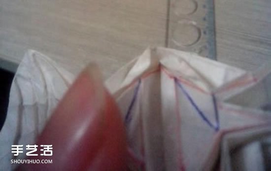 美丽天使的折纸方法 手工折叠立体天使图解(图42) 美丽天使的折纸方法 手工折叠立体天使图解(图42)