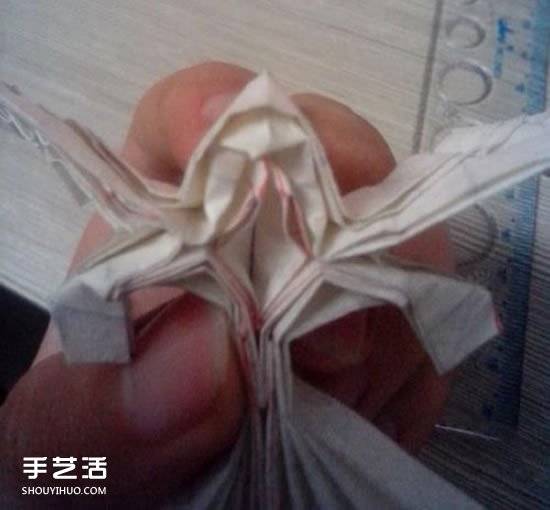 美丽天使的折纸方法 手工折叠立体天使图解(图43) 美丽天使的折纸方法 手工折叠立体天使图解(图43)