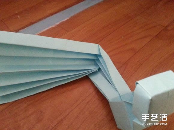 杰克盒子折纸实拍教程 折纸杰克盒子步骤图解(图45)