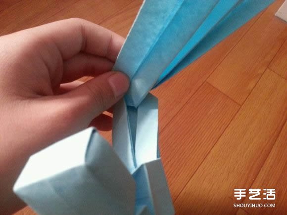 杰克盒子折纸实拍教程 折纸杰克盒子步骤图解(图48)