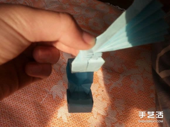 杰克盒子折纸实拍教程 折纸杰克盒子步骤图解(图55)
