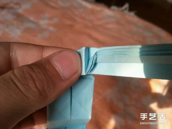 杰克盒子折纸实拍教程 折纸杰克盒子步骤图解(图56)