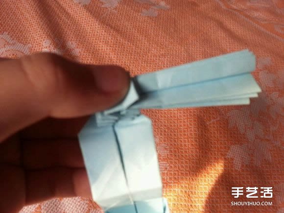 杰克盒子折纸实拍教程 折纸杰克盒子步骤图解(图57)