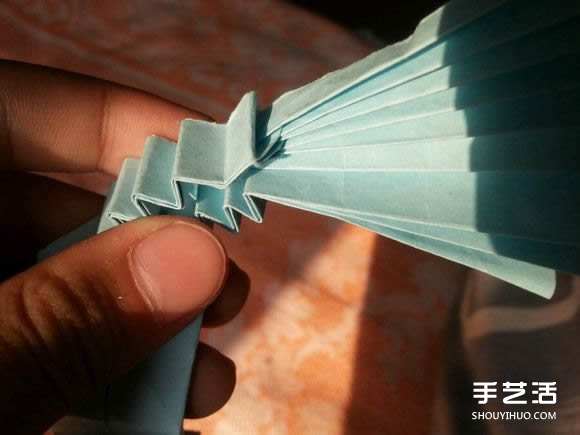 杰克盒子折纸实拍教程 折纸杰克盒子步骤图解(图59)