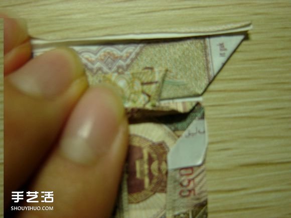 纸币折纸照相机图解 美金折相机的折法详解(图56) 纸币折纸照相机图解 美金折相机的折法详解(图56)