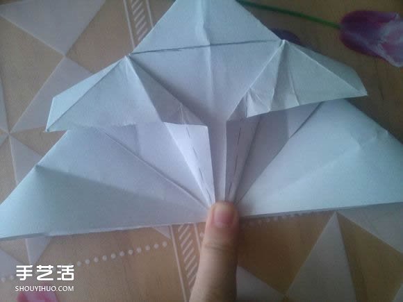 三角钢琴的折纸图解 怎么折立体三角钢琴步骤(图33) 三角钢琴的折纸图解 怎么折立体三角钢琴步骤(图33)
