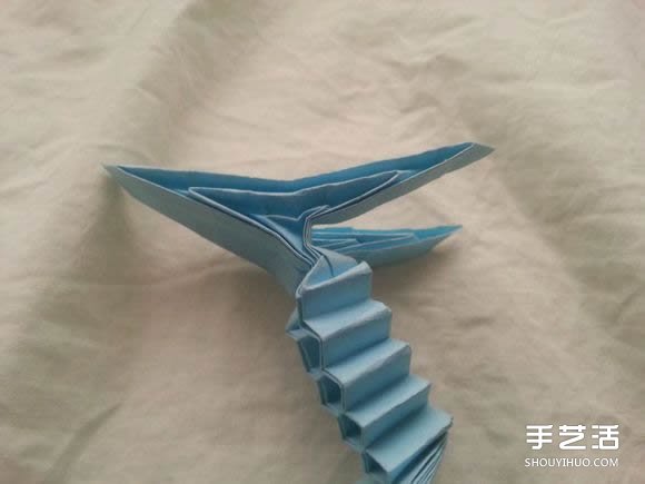 杰克盒子折纸实拍教程 折纸杰克盒子步骤图解(图67)