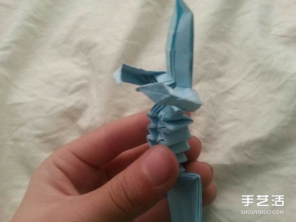 杰克盒子折纸实拍教程 折纸杰克盒子步骤图解(图75)