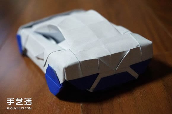 怎么折跑车的教程 手工跑车折纸方法图解(图3) 怎么折跑车的教程 手工跑车折纸方法图解(图3)