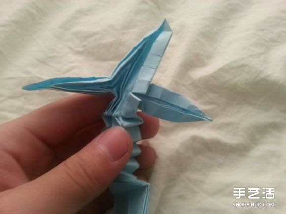 杰克盒子折纸实拍教程 折纸杰克盒子步骤图解(图72)