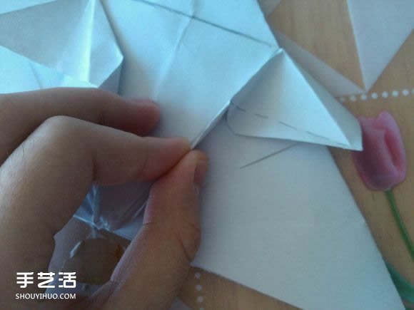 三角钢琴的折纸图解 怎么折立体三角钢琴步骤(图40) 三角钢琴的折纸图解 怎么折立体三角钢琴步骤(图40)