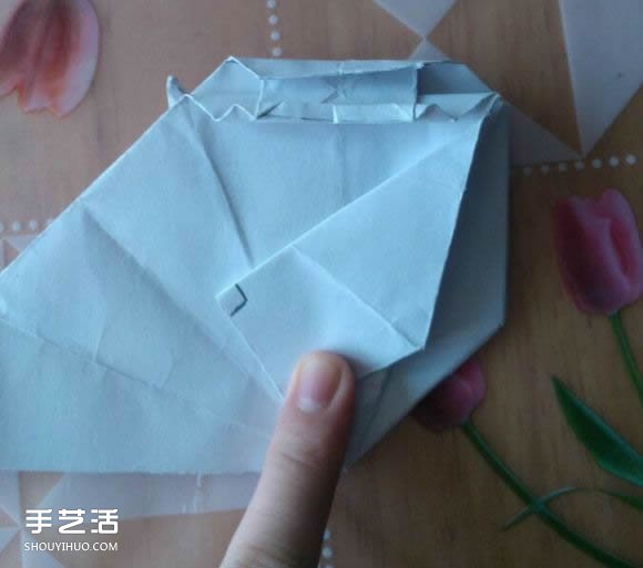 三角钢琴的折纸图解 怎么折立体三角钢琴步骤(图73) 三角钢琴的折纸图解 怎么折立体三角钢琴步骤(图73)