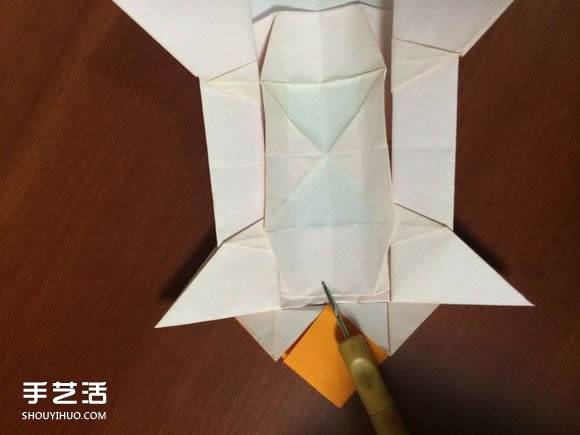 怎么折跑车的教程 手工跑车折纸方法图解(图40) 怎么折跑车的教程 手工跑车折纸方法图解(图40)