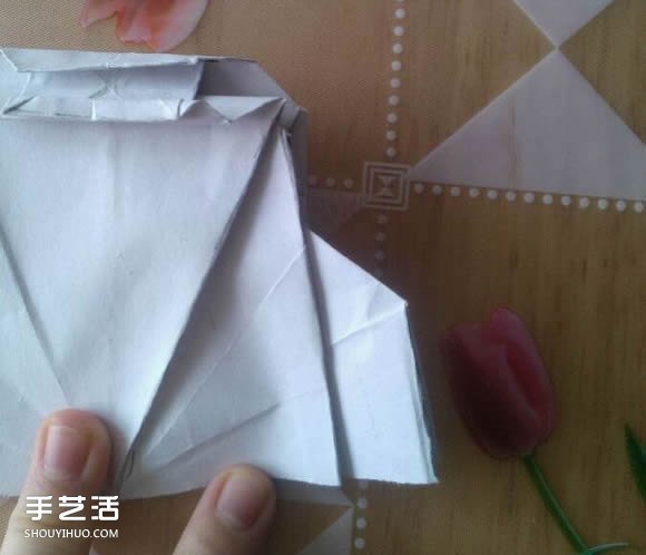 三角钢琴的折纸图解 怎么折立体三角钢琴步骤(图75) 三角钢琴的折纸图解 怎么折立体三角钢琴步骤(图75)