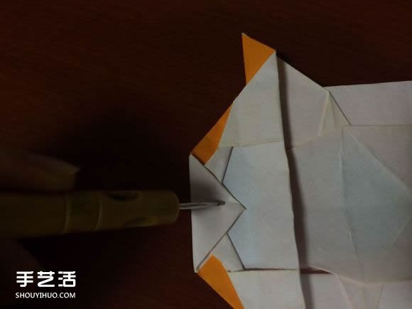 怎么折跑车的教程 手工跑车折纸方法图解(图49) 怎么折跑车的教程 手工跑车折纸方法图解(图49)