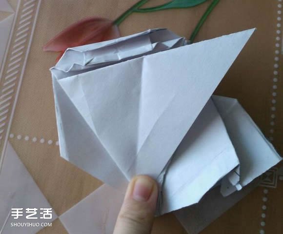 三角钢琴的折纸图解 怎么折立体三角钢琴步骤(图82) 三角钢琴的折纸图解 怎么折立体三角钢琴步骤(图82)