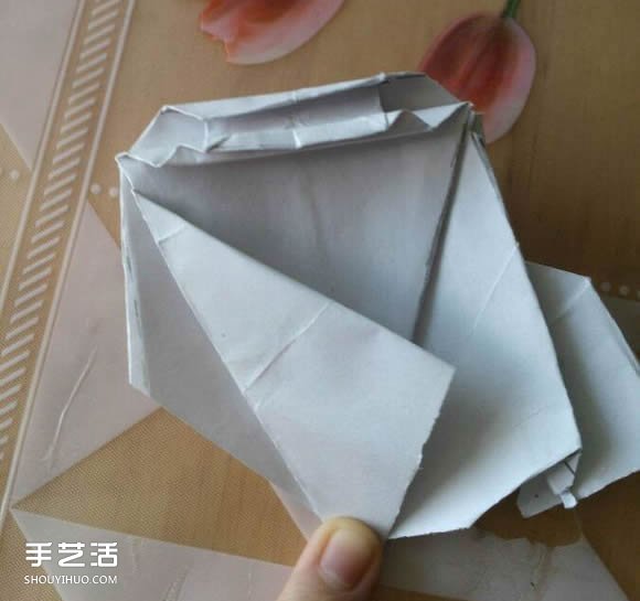 三角钢琴的折纸图解 怎么折立体三角钢琴步骤(图83) 三角钢琴的折纸图解 怎么折立体三角钢琴步骤(图83)